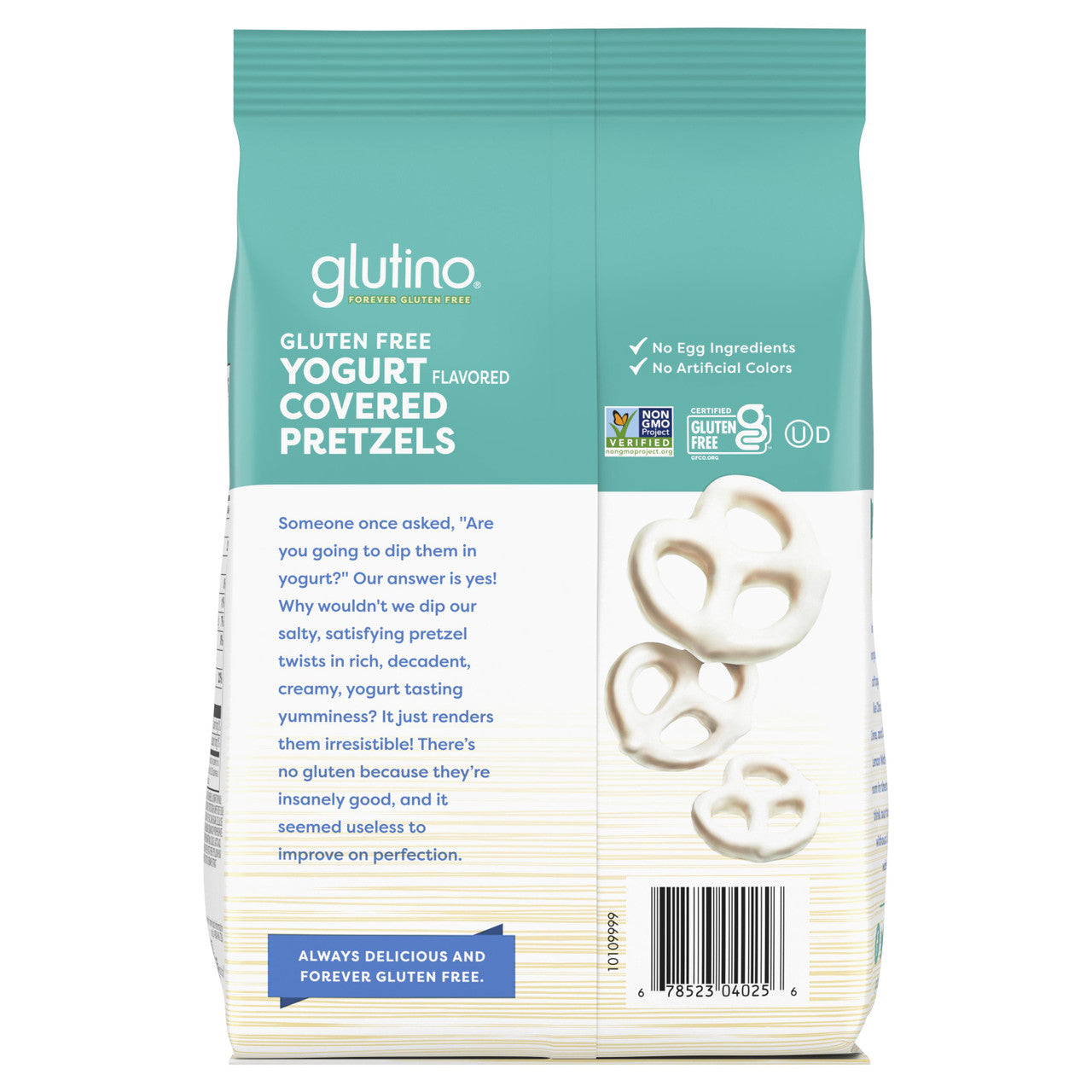 Glutino Yogurt Cov Pretzels (12x5.5OZ )