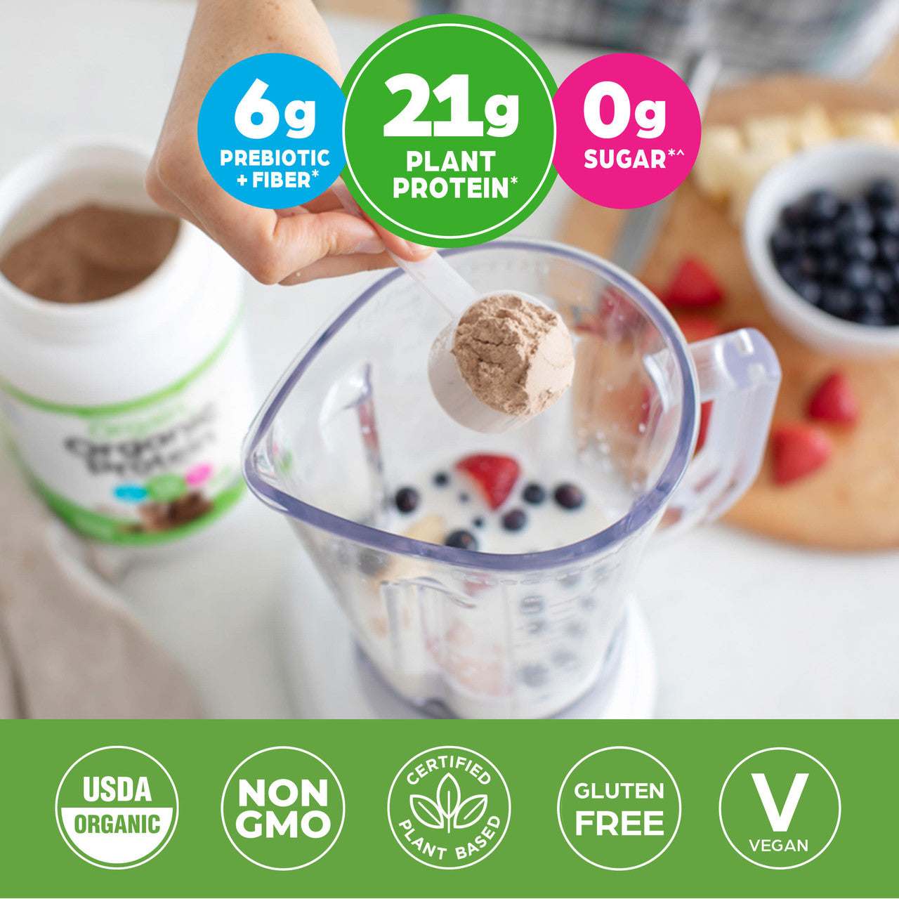 Orgain Creamy Chocolate Fudge (2.05 LB)