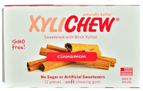 Xylichew Cinnamon Gum, Display (24x12 PC)